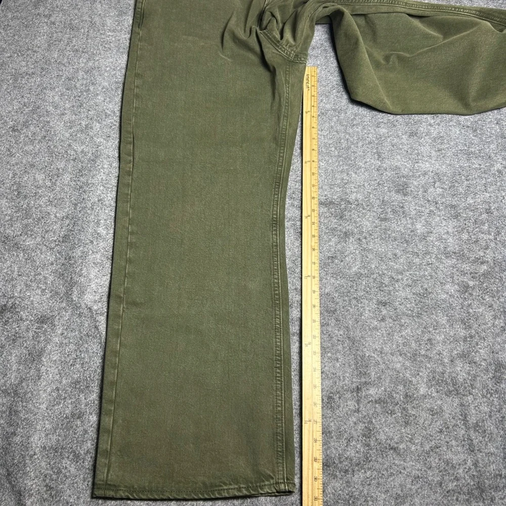 Old Navy 90s Baggy Olive Green Skater Jeans Retro Y2K Size 40x32